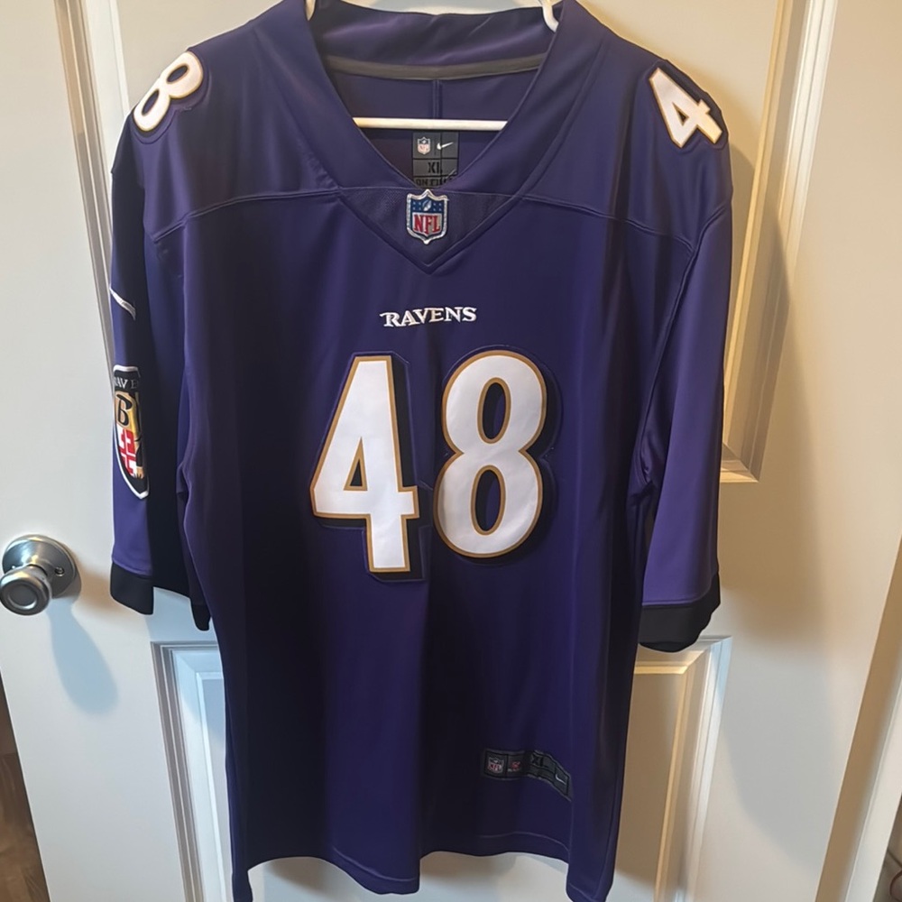 NFL Ravens Patrick Queen stitched Jersey